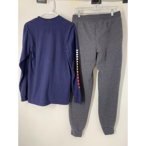 Men’s lot set bundle of 2 urban pipeline shirt tech gear fleece pants Sz S 5709 - Picture 10 of 10